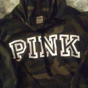 Pink hoodie